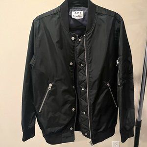 Acne Studios Black Utility Jacket - Size 36